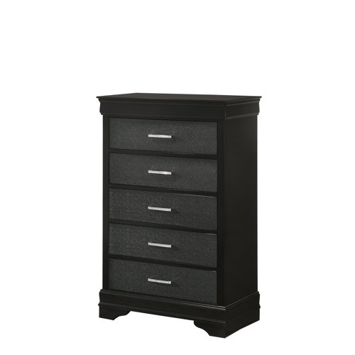 House of Hampton® Erinne Panel Bedroom Set Special King 6 Piece Bed